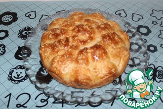 Пирог разборник с сыром