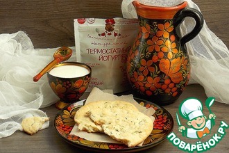 Быстрые лепешки на йогурте