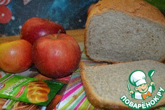 Яблочный коричный хлеб