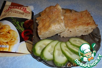 Запеканка из макарон с сыром