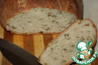 Домашний хлеб с семечками