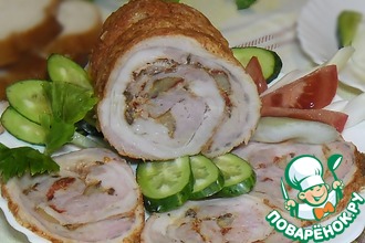 Рулет мясной с сельдереем