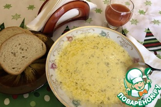 Суп из мацони и сметаны