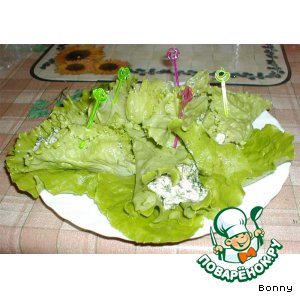 Зеленые рулетики