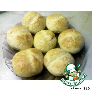 Булочки молочные