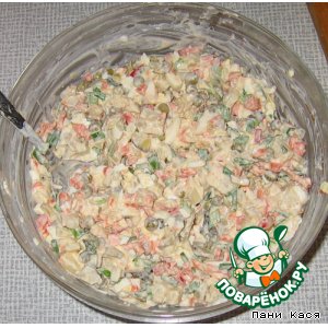 Салат "Овощная мозаика"