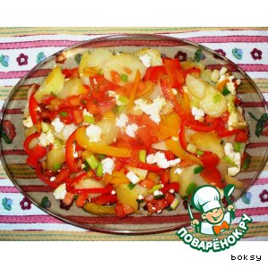 Картофель по-гречески