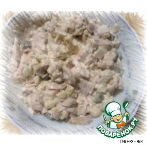 Нежный салат с цветной капустой