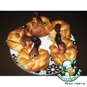 Пирожки с курицей