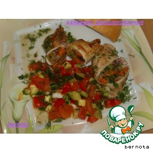 Кальмары фаршированные