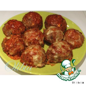 Мясные ёжики в духовке