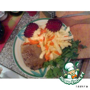 Говядина с овощами