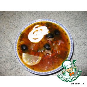 Солянка мясная