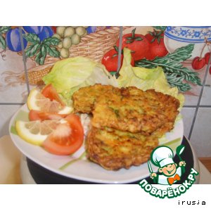 Оладьи из цуккини