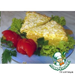 Гренки из пшенной каши
