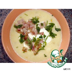 Суп-крем из кукурузы