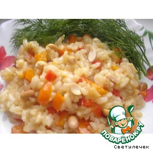 Рис с арахисом
