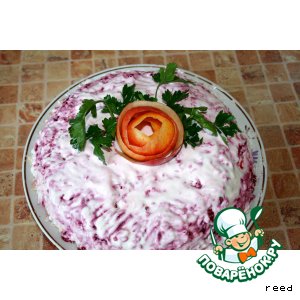 Салат "Розочка"