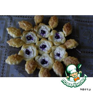 Печенье "Слоеные ромашки"