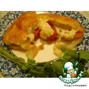 Овощные башенки