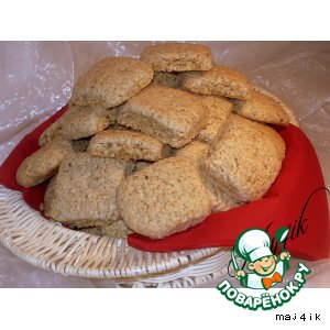 Сладкое печенье с кунжутом