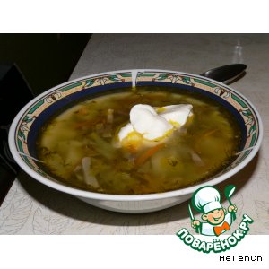 Рассольник с почками