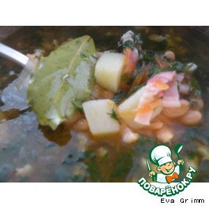 Фасолевый ароматрый супчик