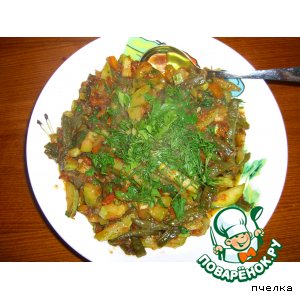 Рагу из кабачков