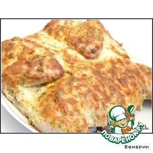 Курица под сырной шубой