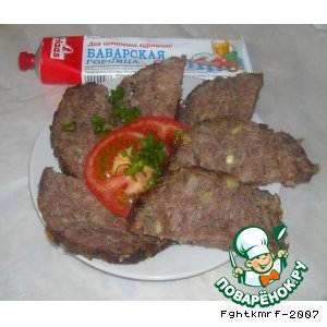 Рулет мясной «Чесночок»