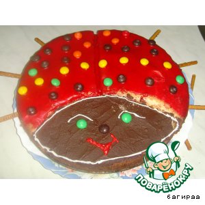 Торт "Божья коровка"