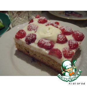 Пирожные с клубникой