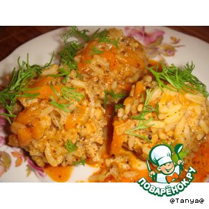 Мясные ежики