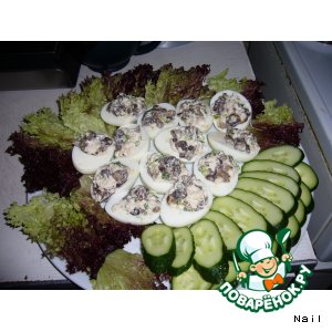 Фаршированные яйца "Закусочка"