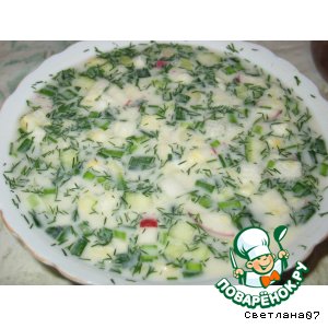 Моя окрошка