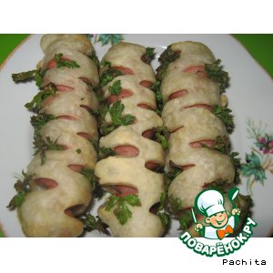 "Берeзка"из сосиски