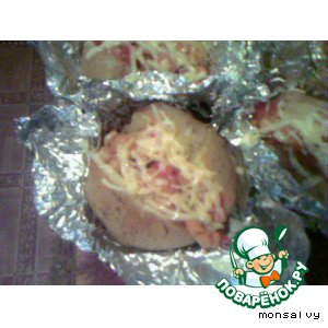 Картофель с фасолью