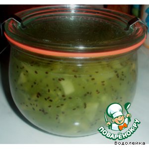Конфитюр из киви и яблок