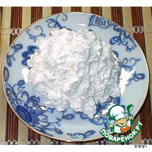 Нежный творог из простокваши