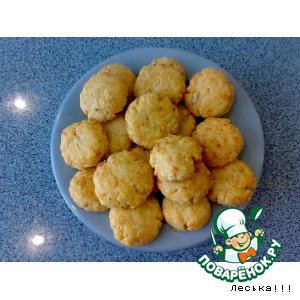Рассыпчатое сырное печенье