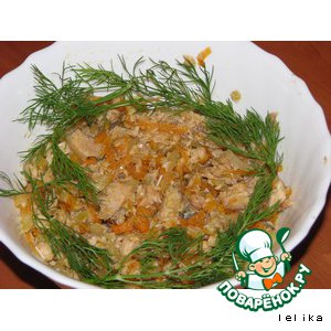 Салат "Рыбка моя"