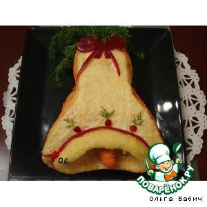 Закусочный торт "Колокольчик"