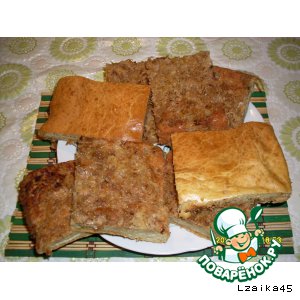 Капустная шарлотка