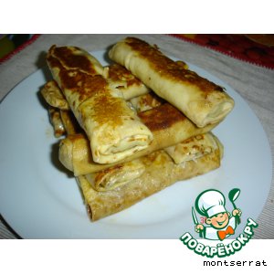 Блинчики с мясом