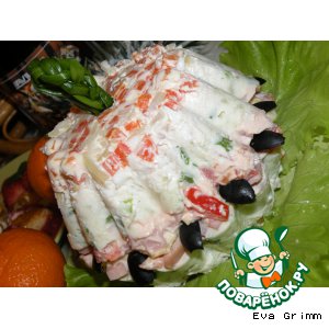 Салат "Елочный шар"