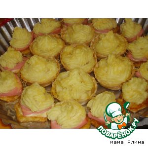 Картофельные пирожные