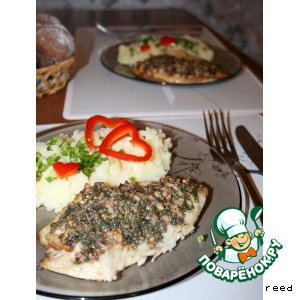 Окунь под ореховой "шубкой"