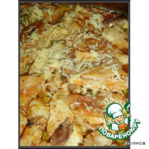 Запеканка овощная с мясным сюрпризом