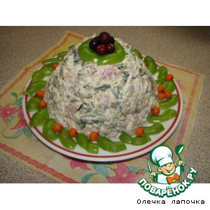 Салат со стручковой фасолью