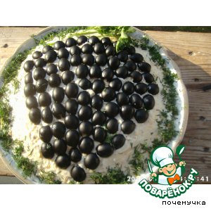 Салат "Виноградная гроздь"